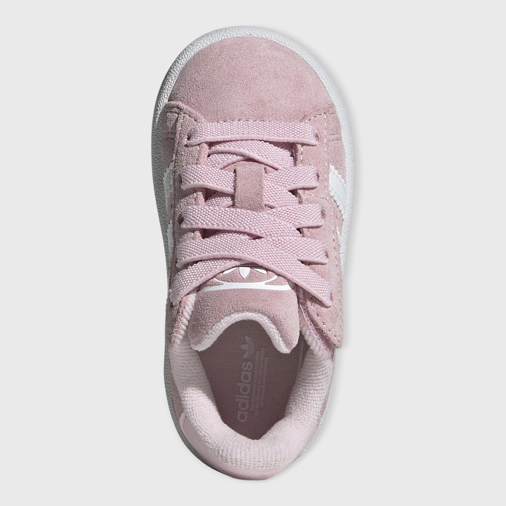 adidas Infants' Campus 00s Cloud Pink / White - Gum Daily Utility Round Toe Design