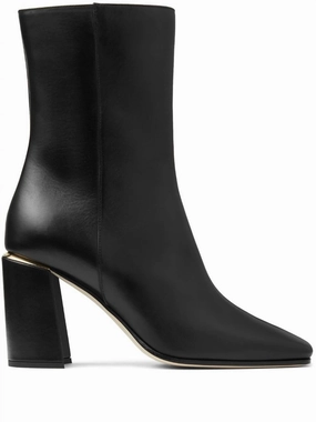 Comfort Ankle Support Cushioned Step Weather Resistant User Loren Boot In Black