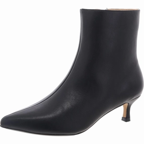 Womens Comfort Insole Faux Leather Ankle Boots Rugged Comfort ErgonomicDesign