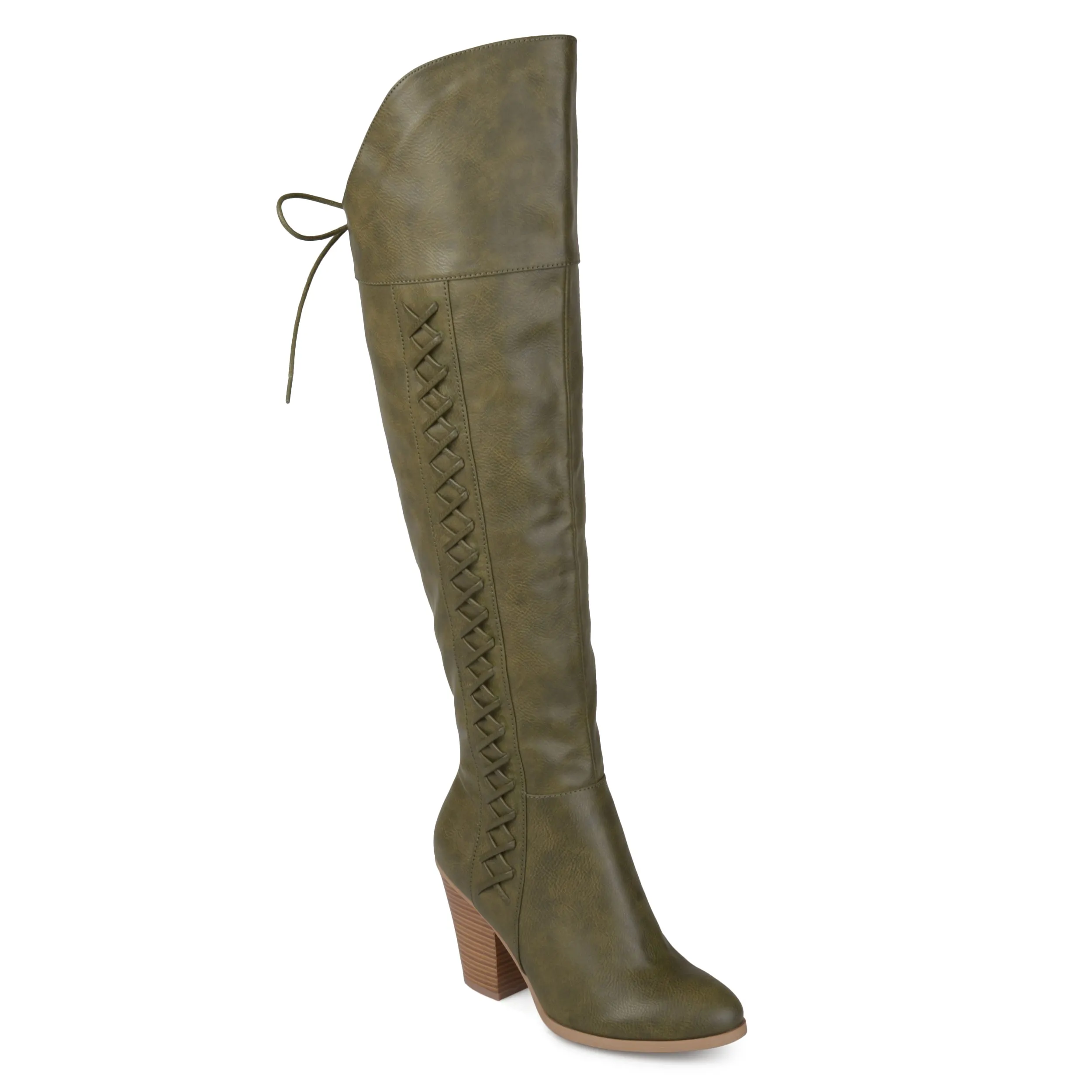 Feather Light Night Travel Journee Women's Wide Calf Spritz-P Boot