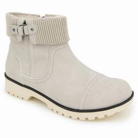 Womens Water Resistant Manmade Ankle Boots Anti Odor Winter Walker