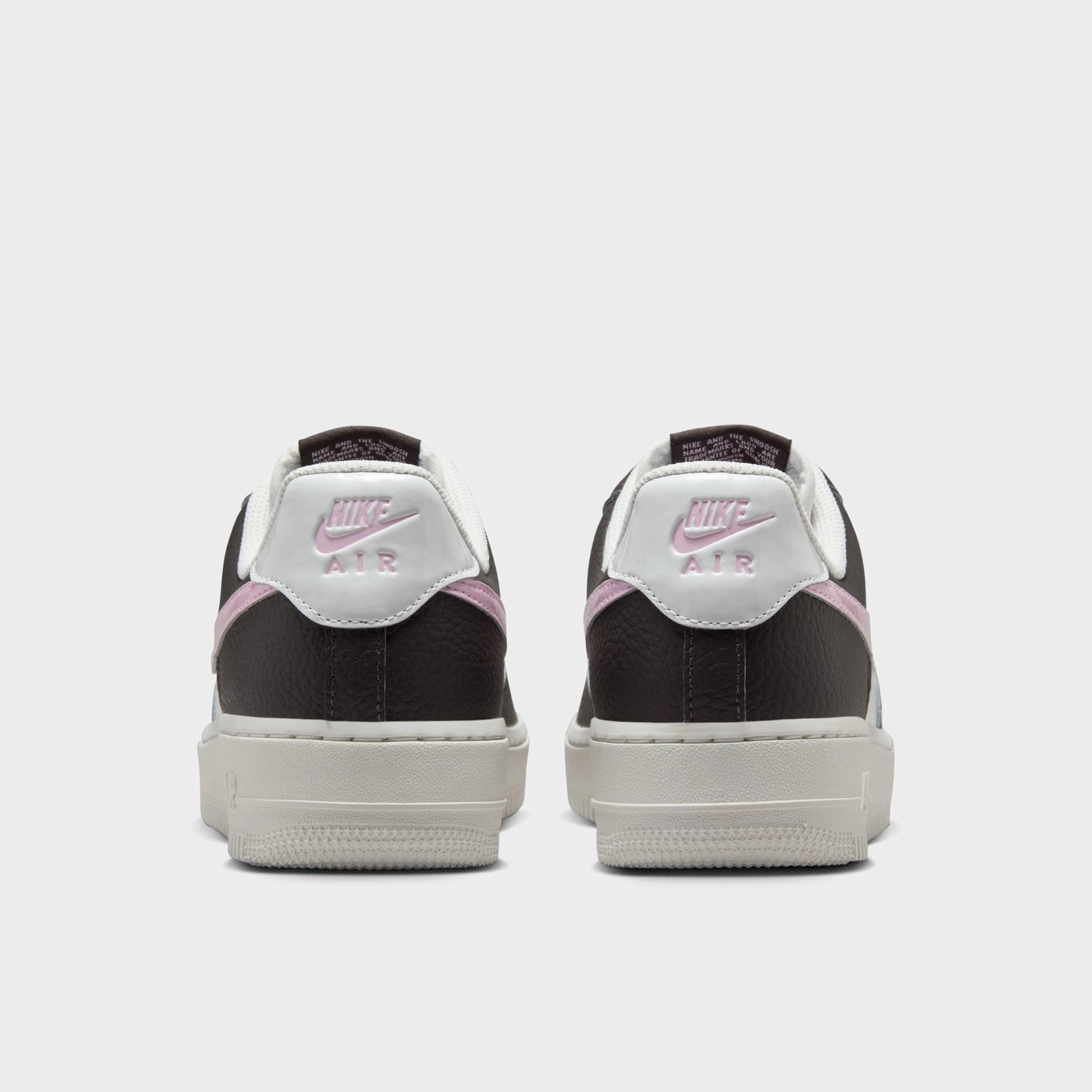 Balanced Grip Design Nike Women's Air Force 1 '07 Summit White / Pink Foam - Medium Ash