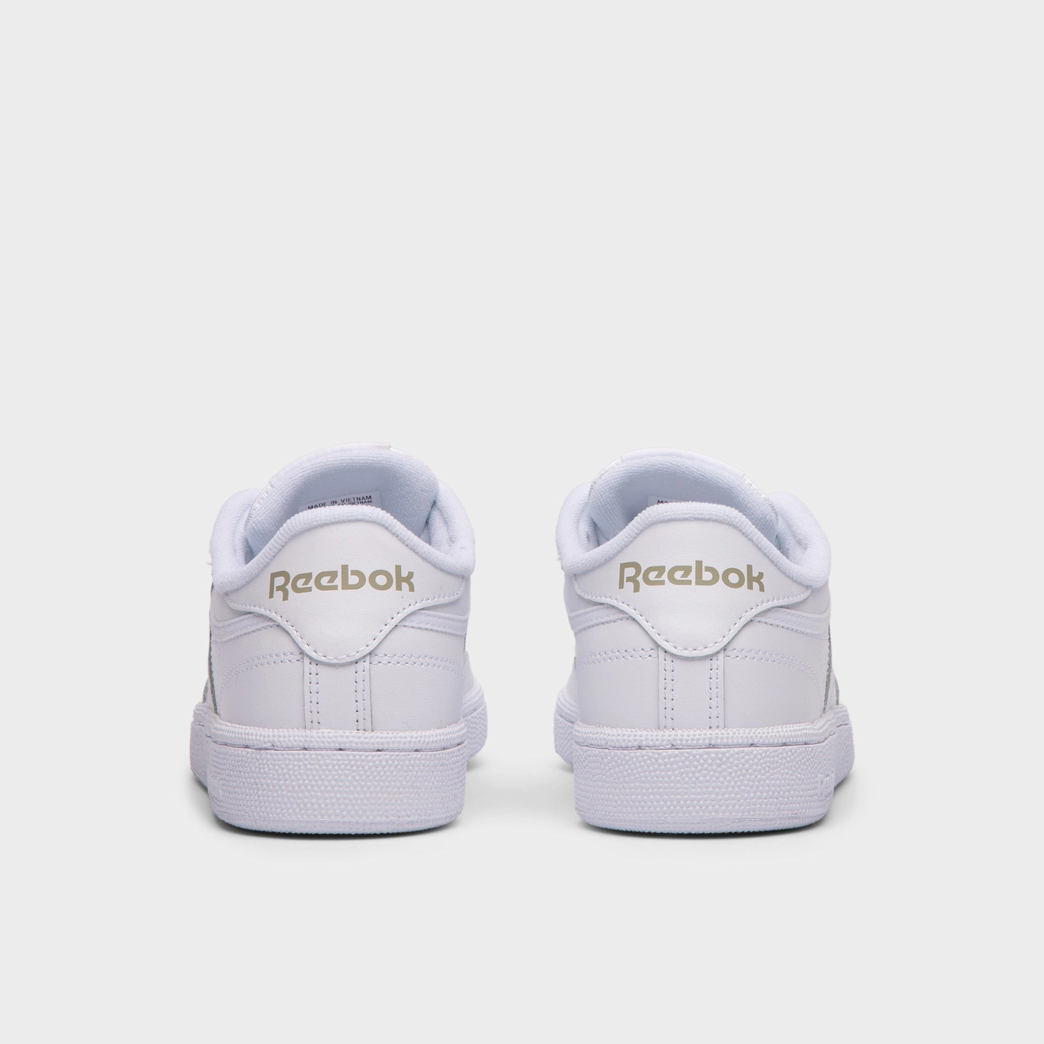 Reebok Womens Club C 85 White / Light Grey High Step