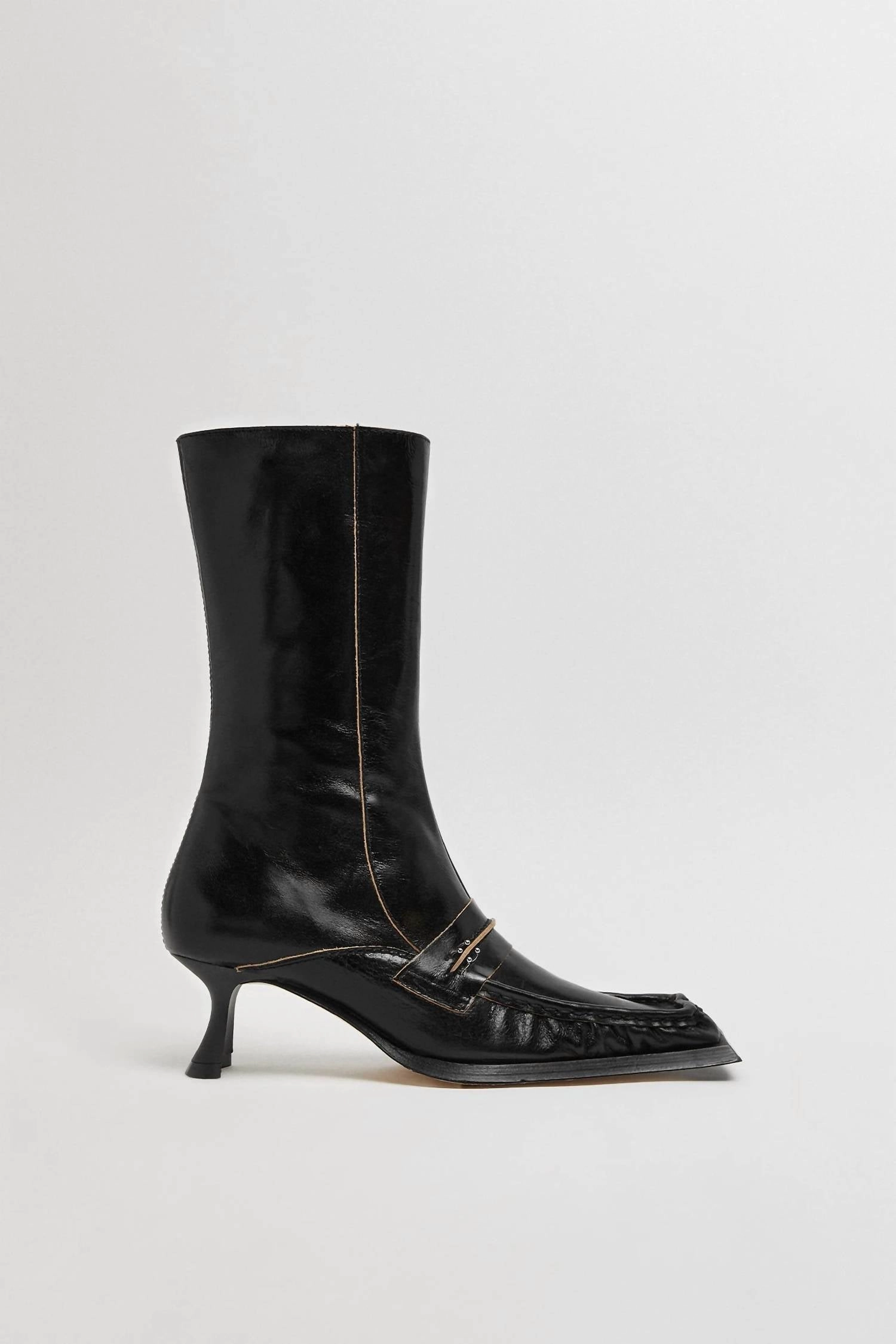 Suede Surface Women's Halle Tall Boots In Black
