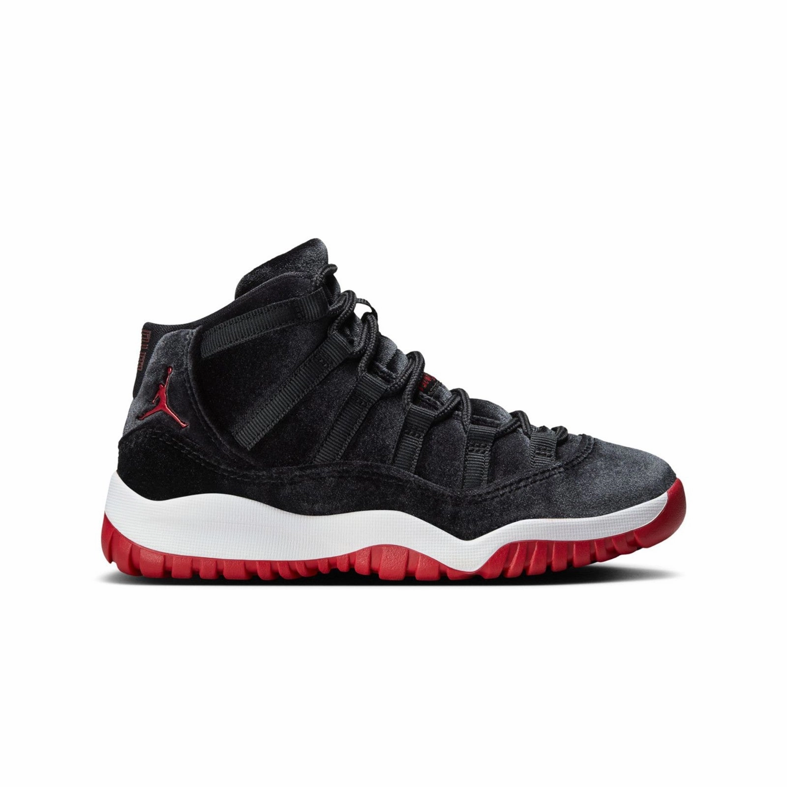 Air Jordan 11 Retro "Bred Velvet" Multi Layer Cushion