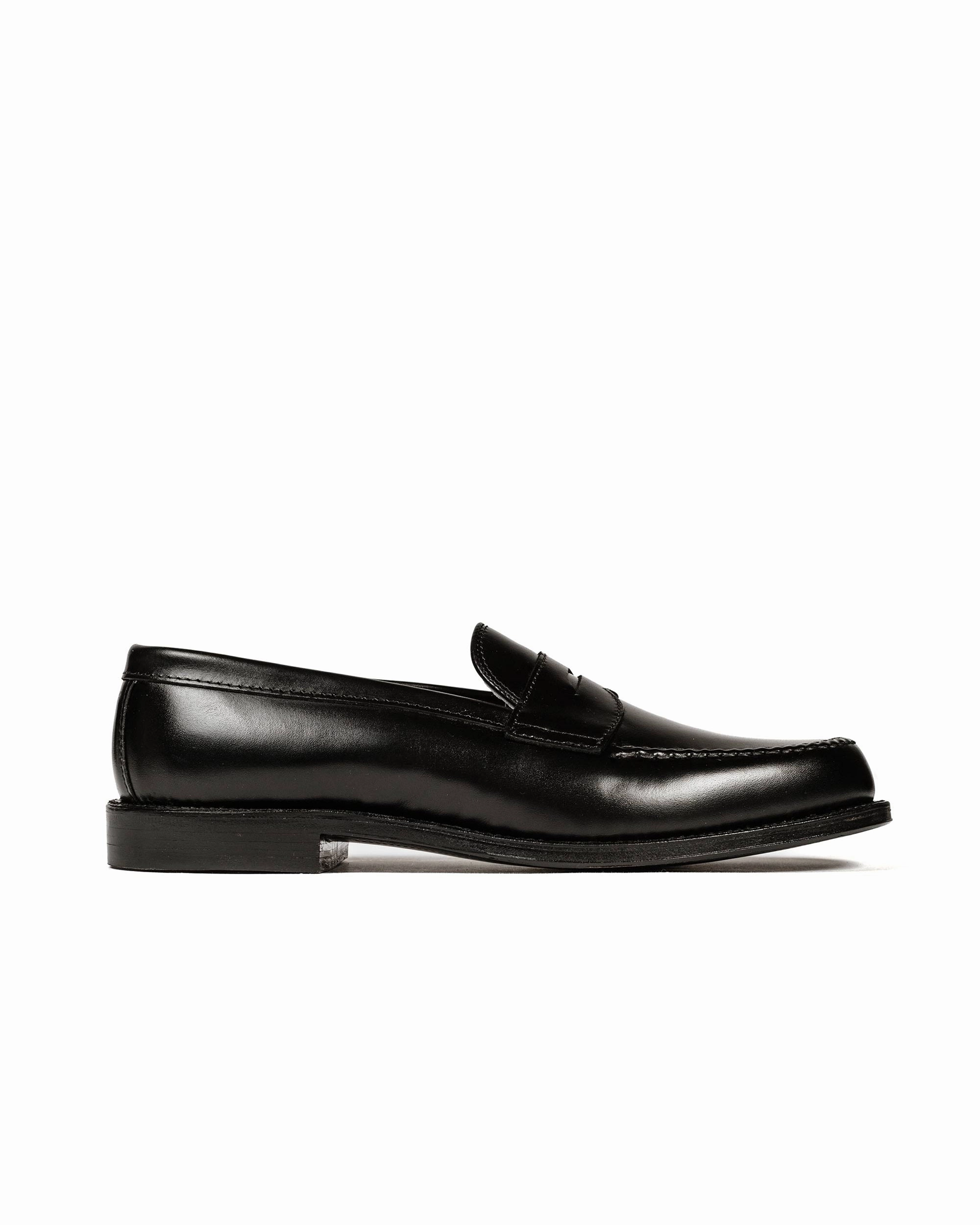 Alden Leisure Handsewn Black Calfskin 981 Road Long