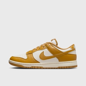 Strategic Reinforcement Panels Shock   Absorbing Midsole Nike Dunk Low Retro Pale Ivory / Wheat