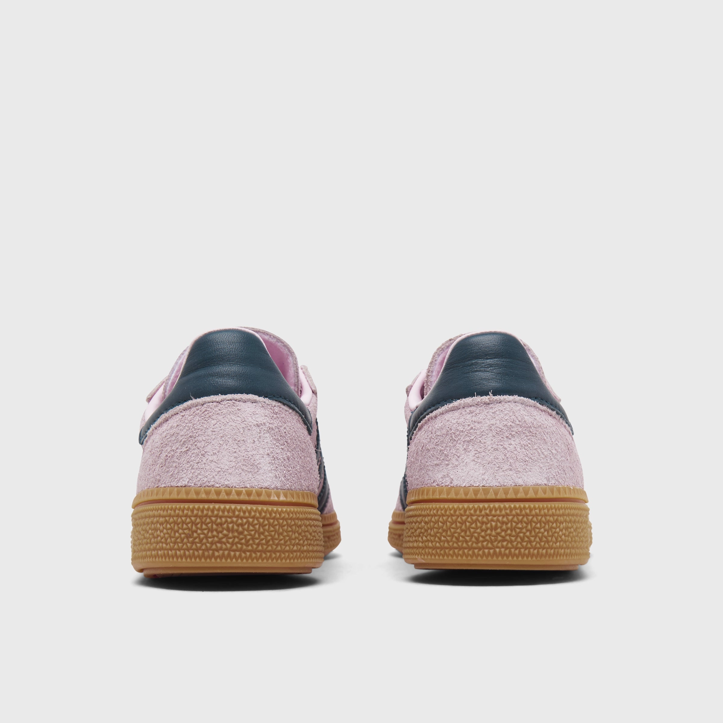 adidas Originals Women's Handball Spezial Clear Pink / Arctic Navy Wedge Sole Eco Material