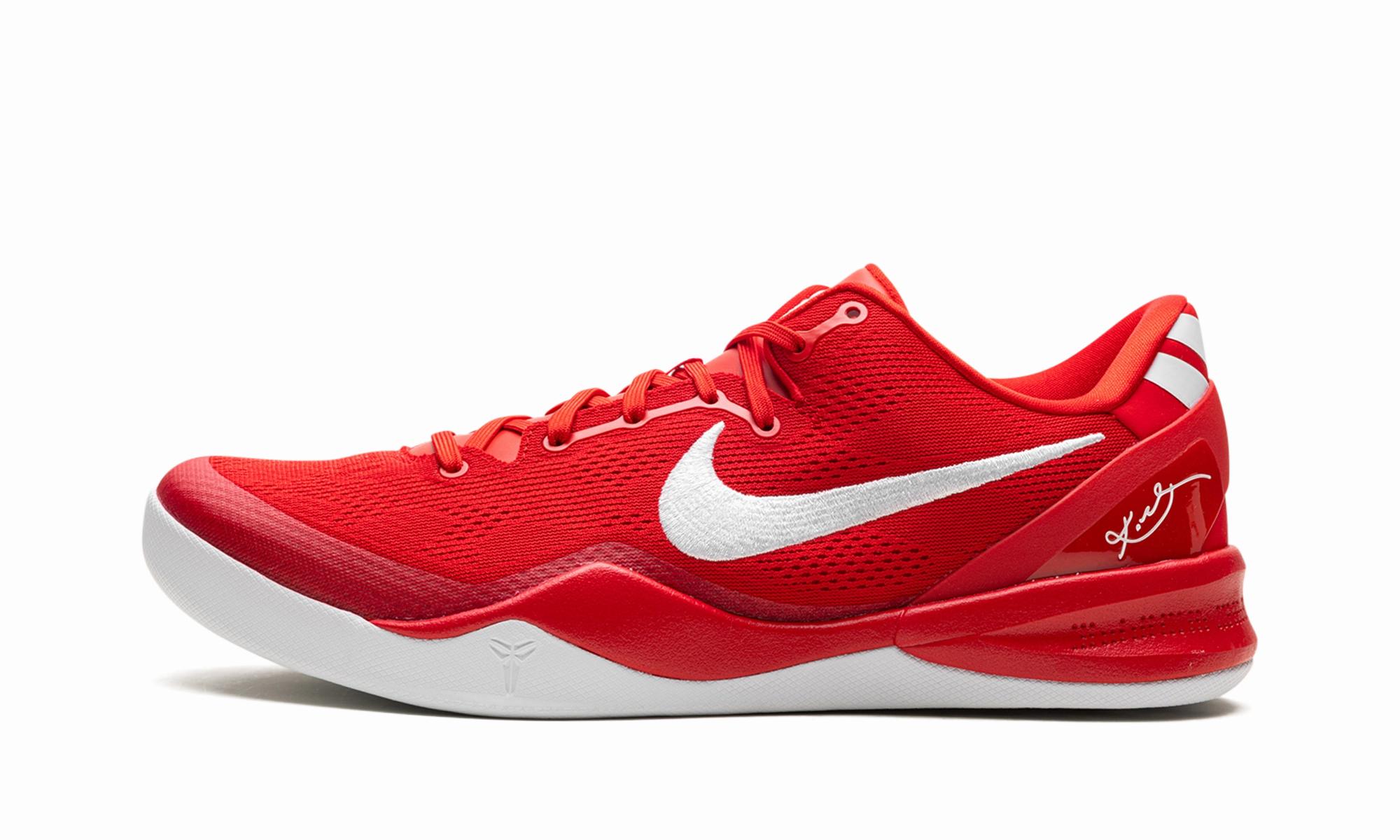 Kobe 8 Protro "University Red" Quick Dry Lining Pro Footwork