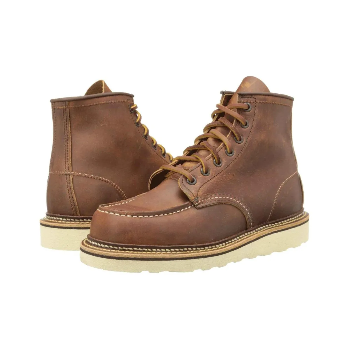 Red Wing Men's 6-Inch Classic Moc 1907 Copper Rough & Tough Waterproof Mountain Climber