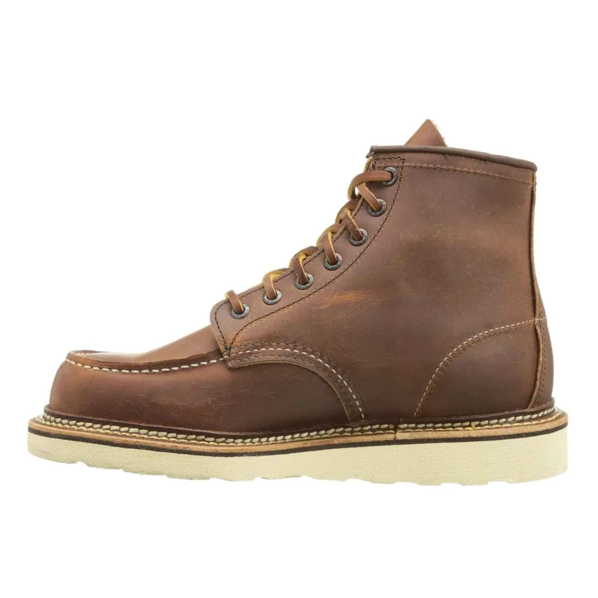 Red Wing Men's 6-Inch Classic Moc 1907 Copper Rough & Tough Performance Focus
