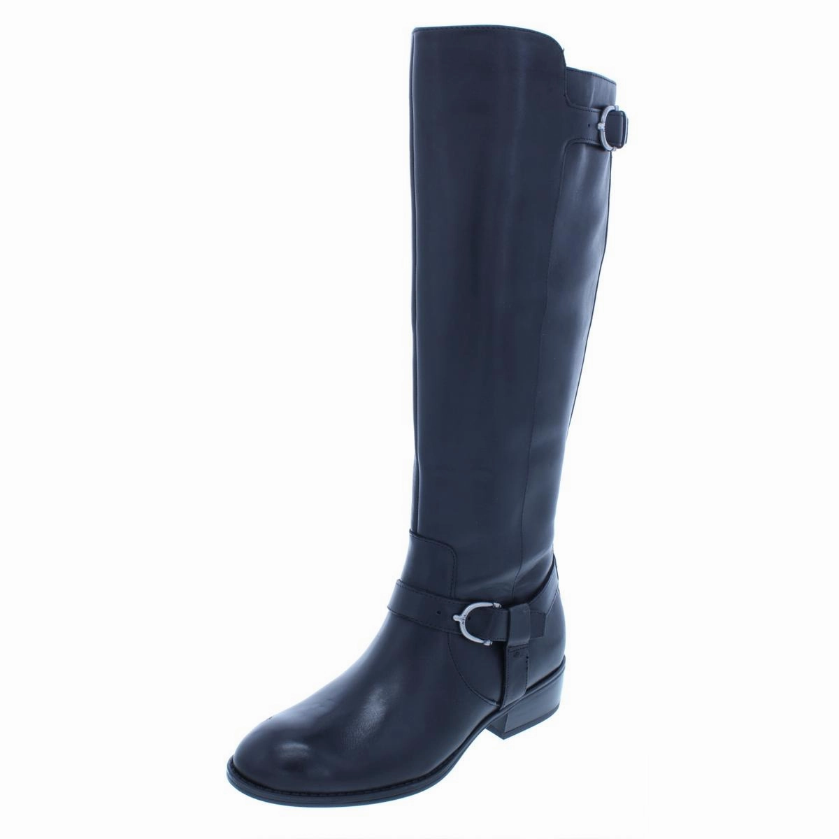 Anti Odor Work Commute Margarite Womens Leather Knee High Riding Boots