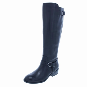 Anti Odor Work Commute Margarite Womens Leather Knee High Riding Boots