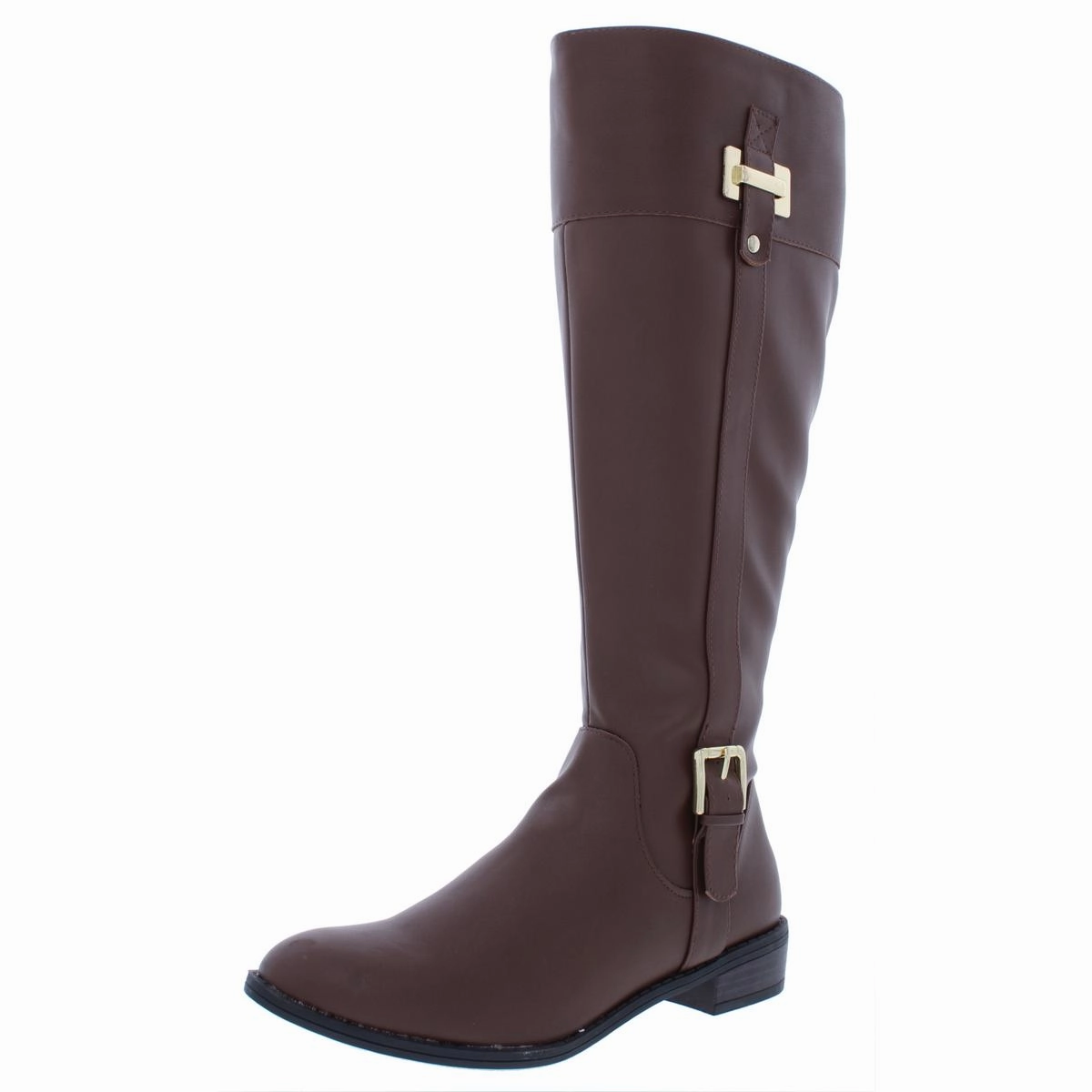 Outdoor Style Deliee Womens Wide Calf Riding Boots
