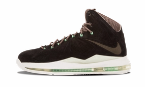 Lebron 10 EXT QS "Black Suede" Vulcanized Outsole