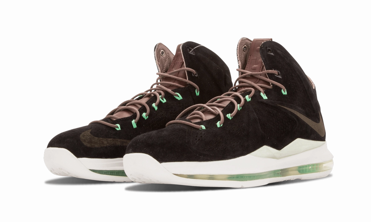 Lebron 10 EXT QS "Black Suede" Air Vent