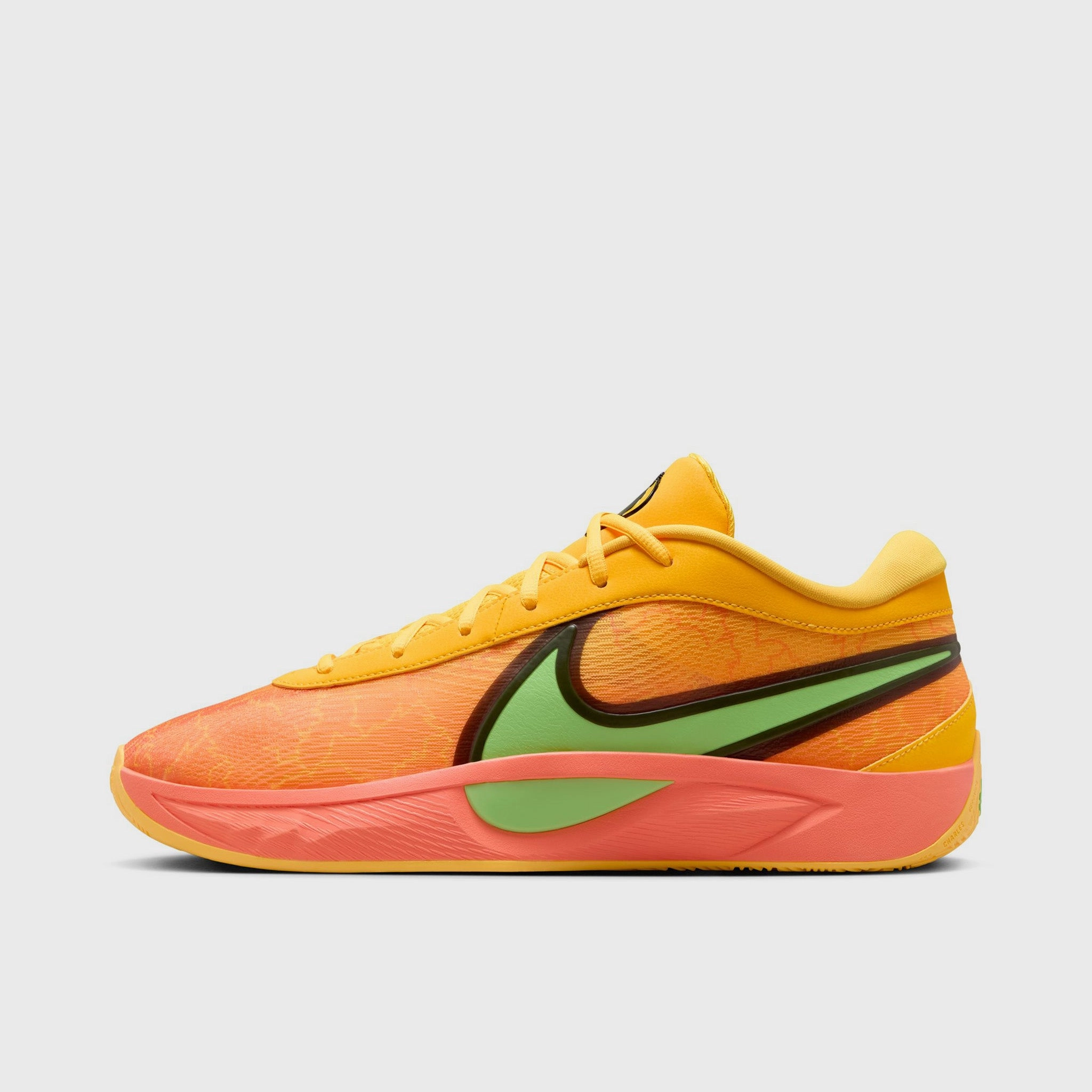 Nike Giannis Freak 6 Light Wild Mango / Action Green - Black Active Edge Modern