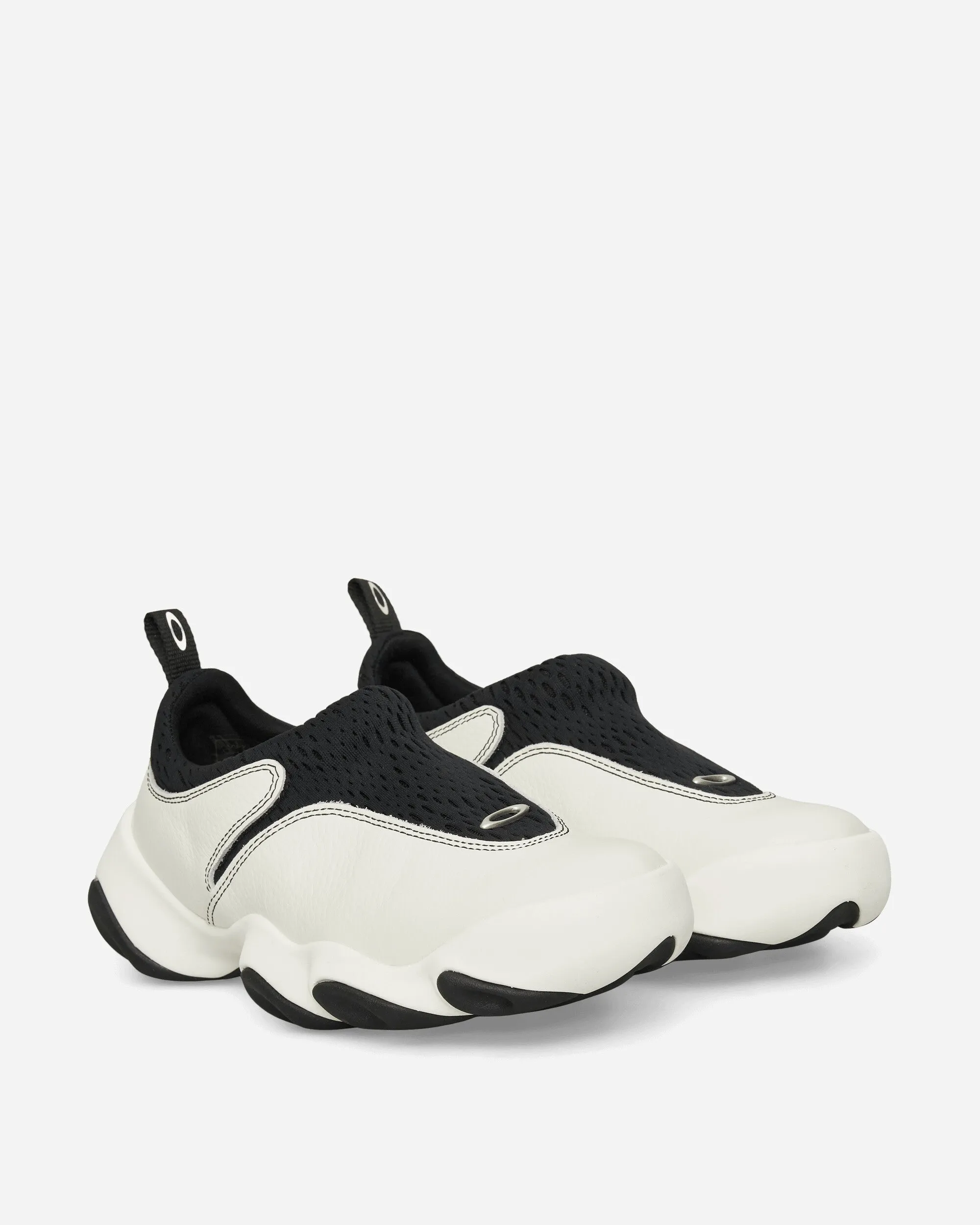 Full Grain Leather Flesh Sneakers Lucent White Comfortable Exercise Impact Resistant Heel Cup