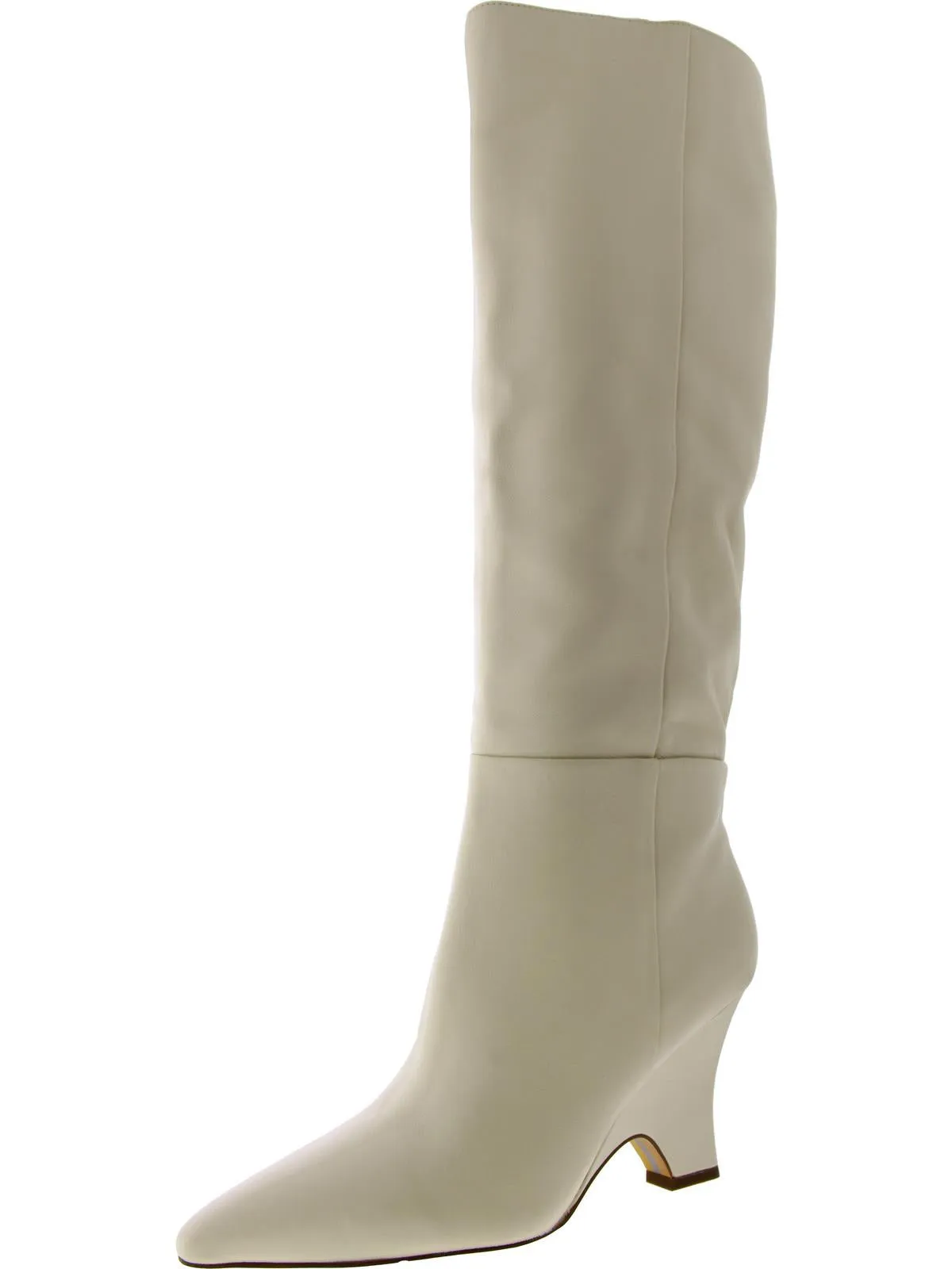 Eco Material All Day Wear Vance Womens Leather Heels Knee-High Boots