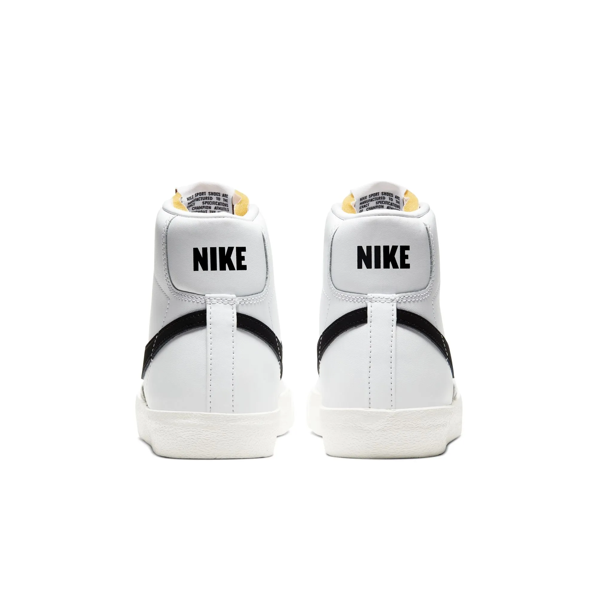 Micro Perforation Ventilation Agile Movement Womens Nike Blazer Mid '77 'White/Black'
