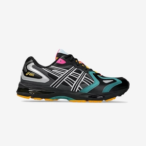Comfort Fit Design ASICS | GEL-K1011 { BLACK/SILVER