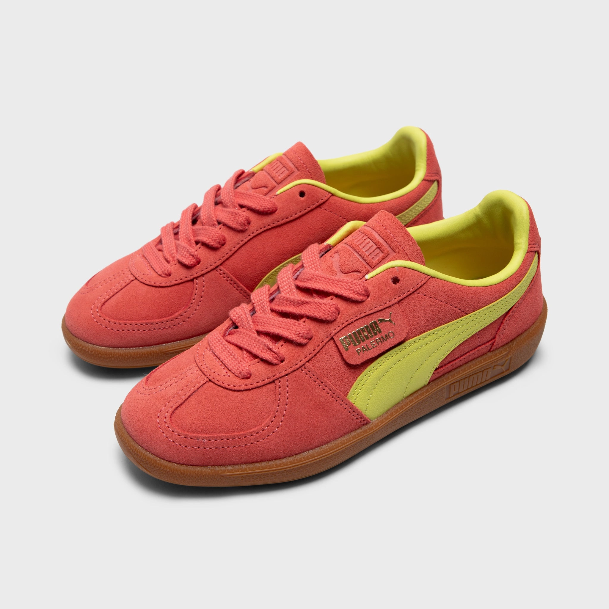 PUMA Women's Palermo Salmon / Lime Sheen - Gum Port Run