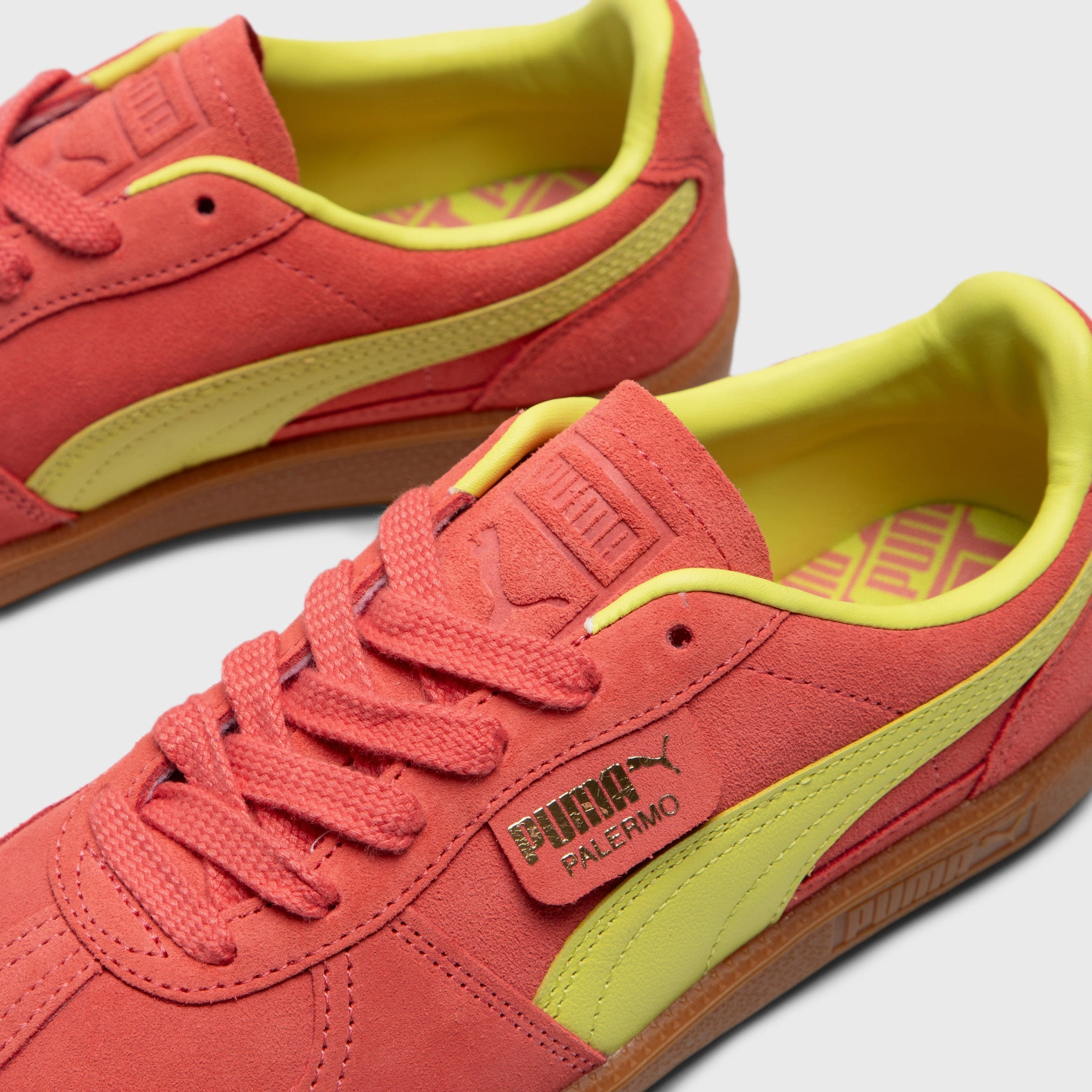 Balanced Motion PUMA Women's Palermo Salmon / Lime Sheen - Gum