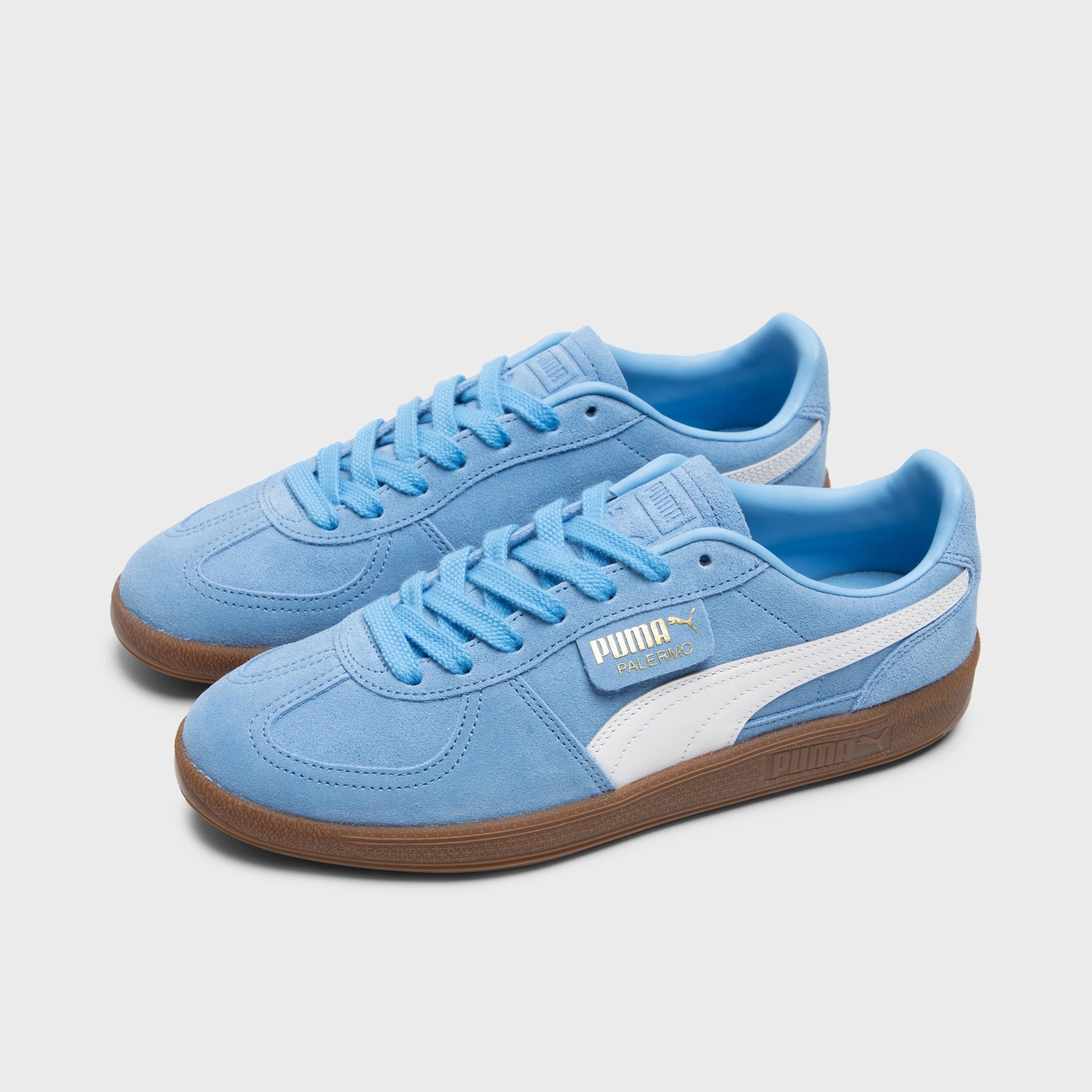 PUMA Palermo Team Light Blue / White Light Layers Comfortable Fitment