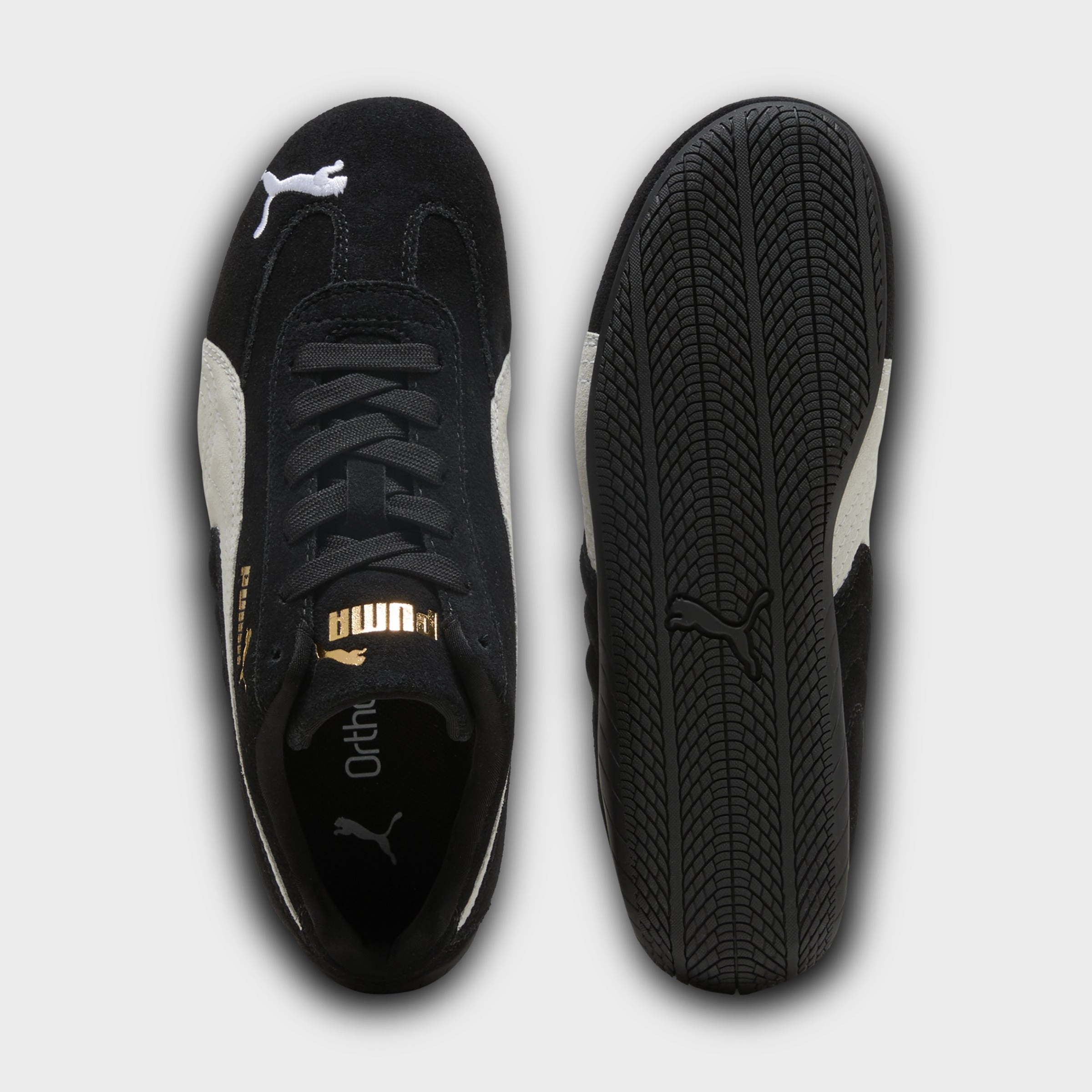 Stylish Appeal PUMA Juniors' Speedcat Black / White