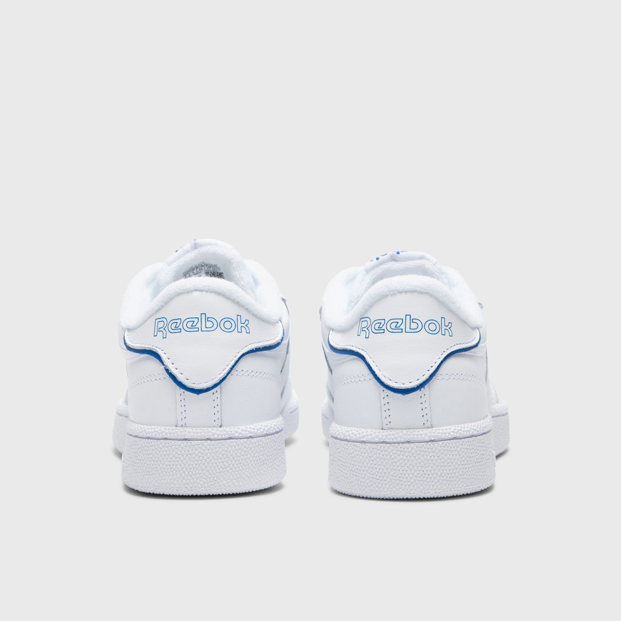 Train Step SyntheticMaterial Reebok Club C 85 White / White - Optimum Blue
