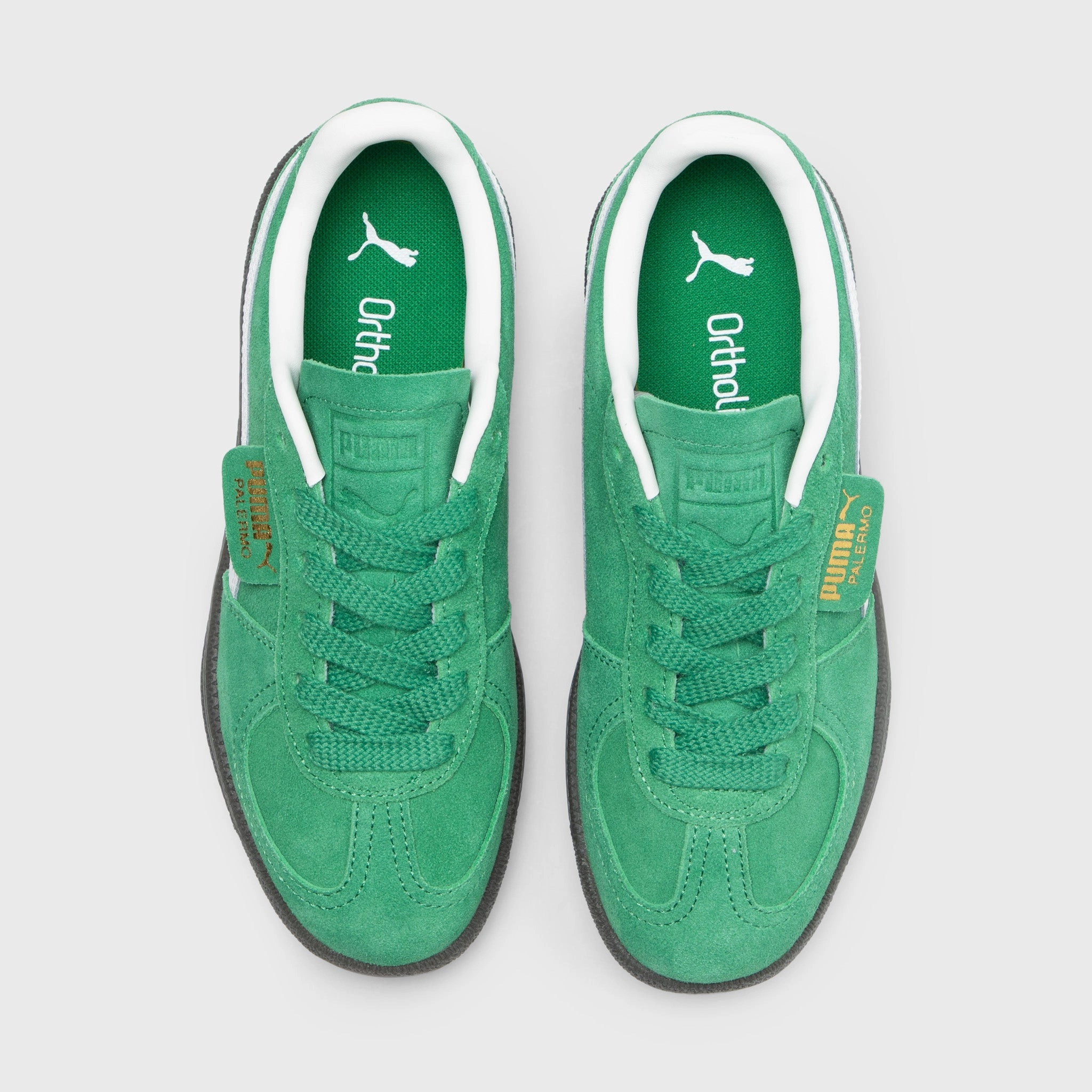 City Active PUMA Juniors' Palermo Archive Green / White