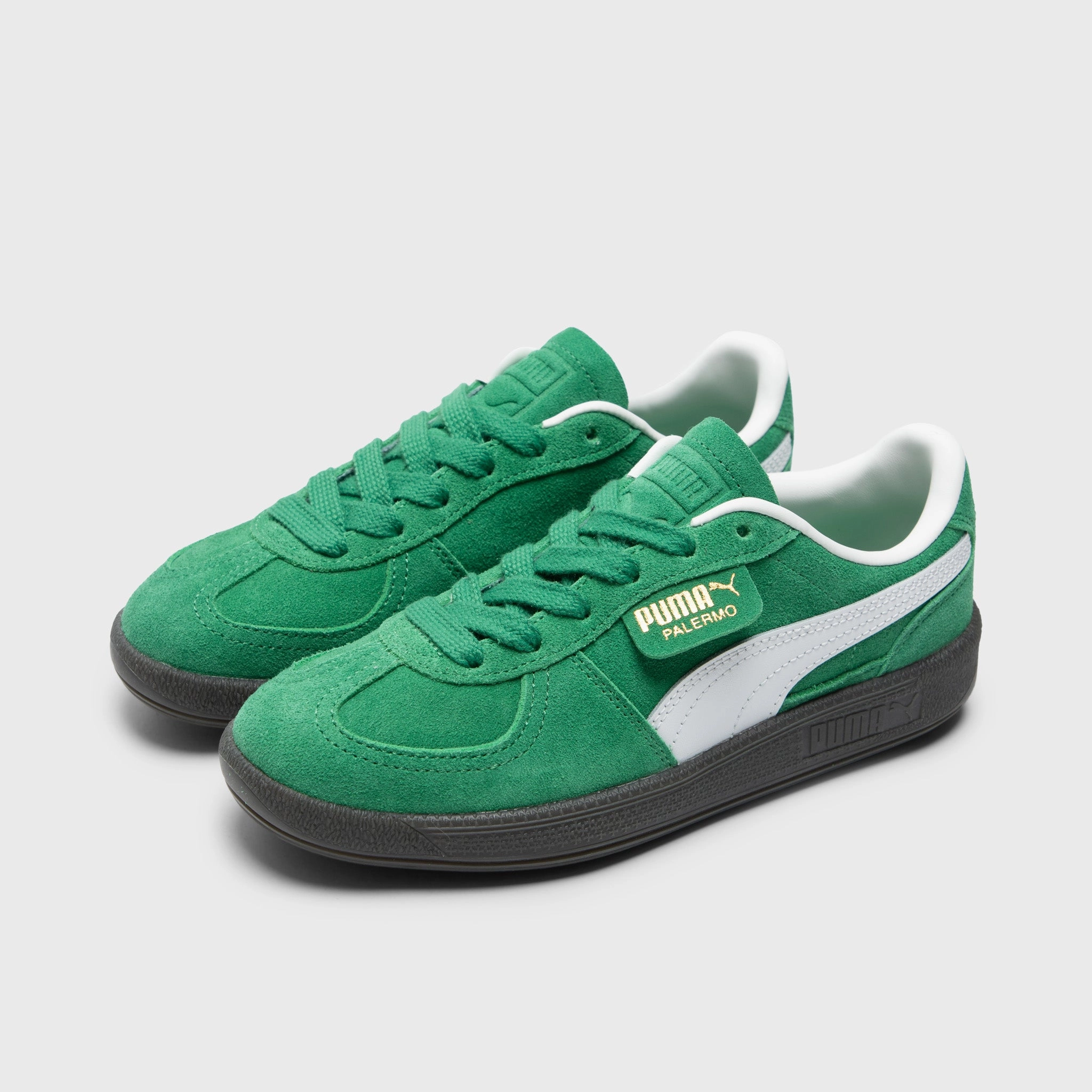 Easy   wear Flower Hike PUMA Juniors' Palermo Archive Green / White