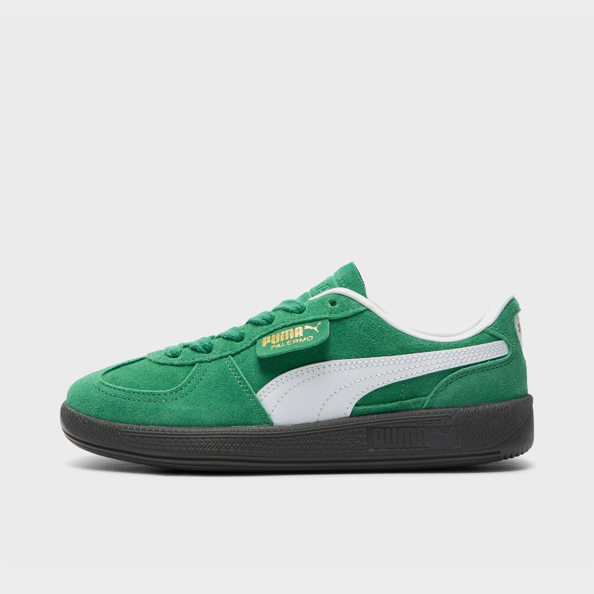 Work Style PUMA Juniors' Palermo Archive Green / White