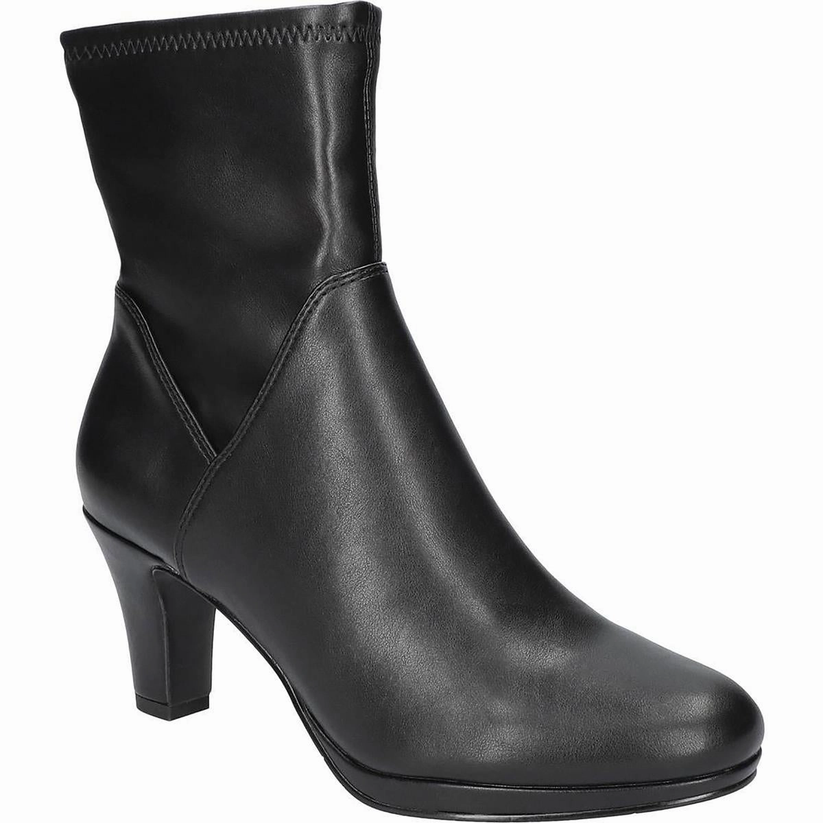Hope Step Slip Resistant Sole SOLANA Womens Block Heel Manmade Ankle Boots