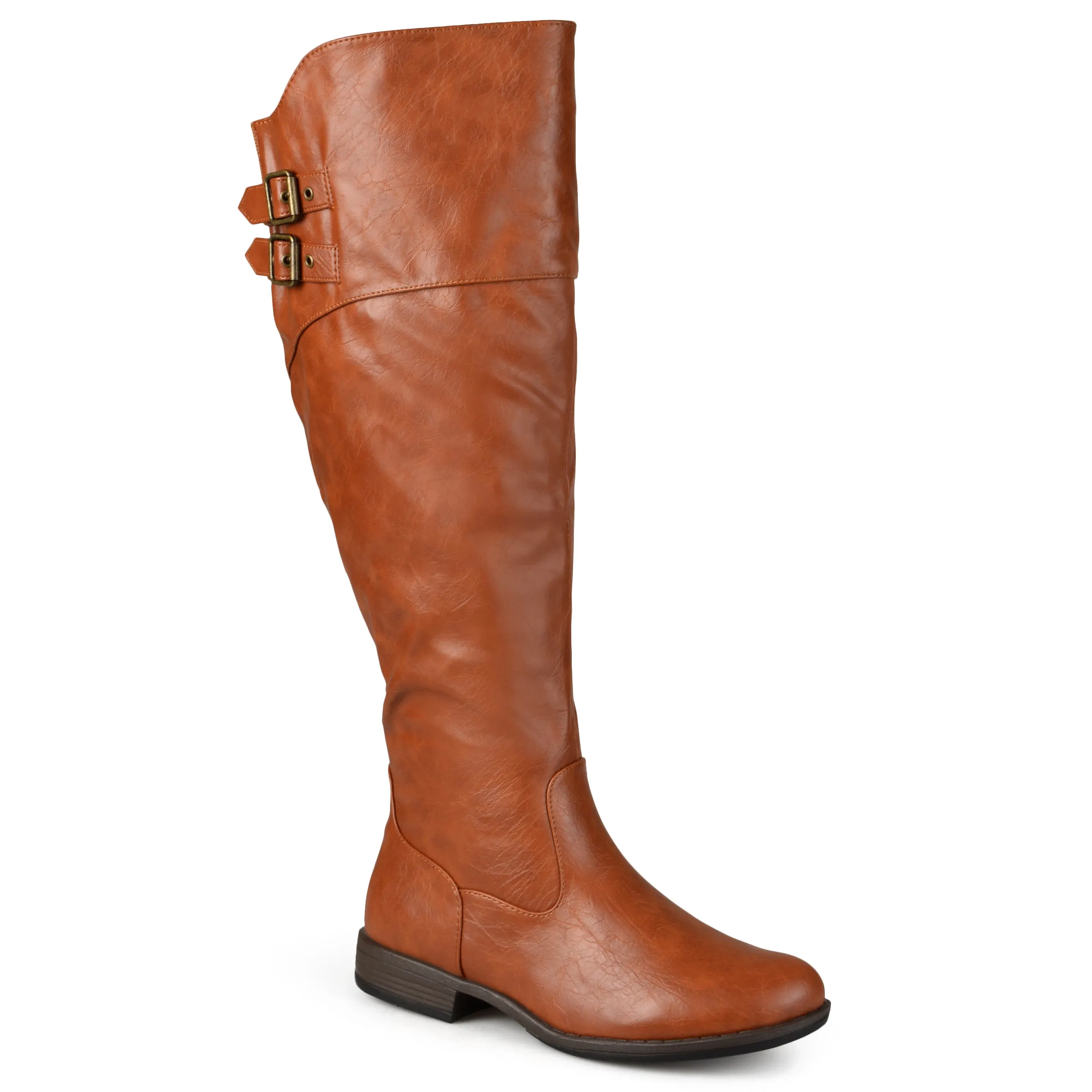 Journee Collection Women's Extra Wide Calf Tori Boot Wide Cut