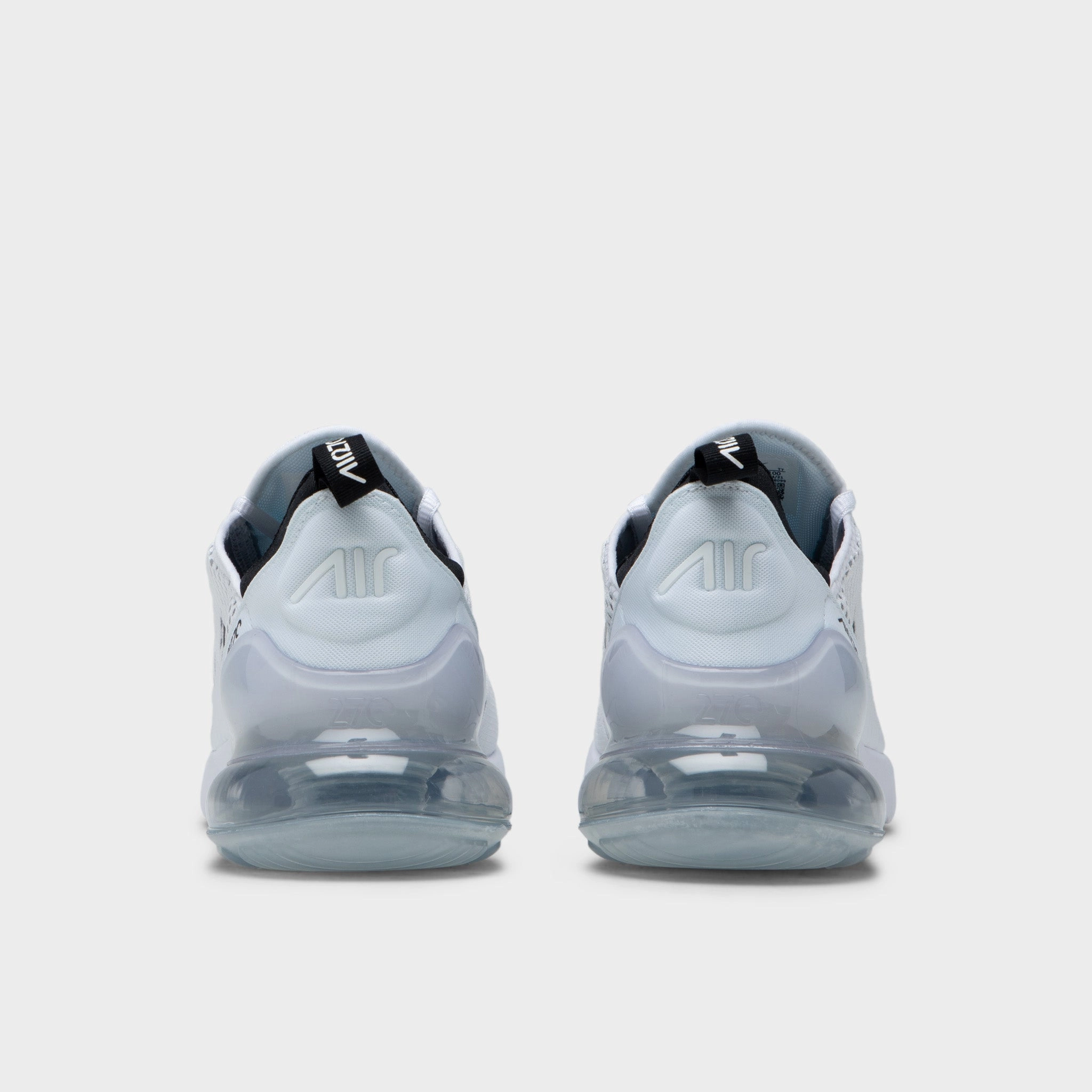 Wide fit Tea Run Nike Air Max 270 White / Black - White