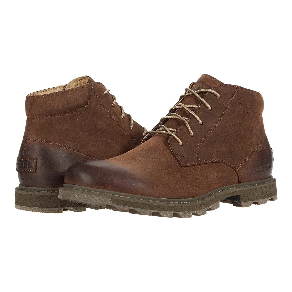 Eco Material Mountain Hike Sorel Men's Madson II Chukka Tobacco Waterproof