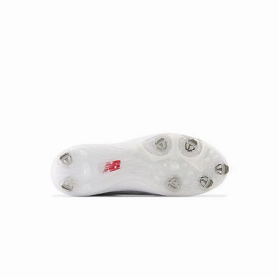 New Balance Men's FuelCell 4040 V7 Metal Baseball Cleats - Optic White / Raincloud - L4040TW7 duathlon running gear