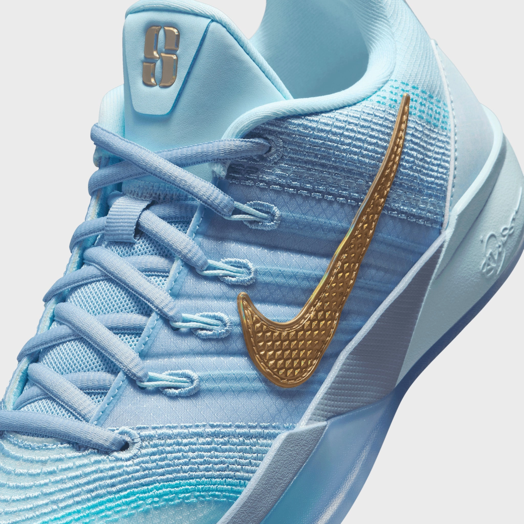 Ankle Support Tech Fast Transition Shoes Nike Sabrina 3 GS Glacier Blue / Neptune Blue - Light Armory Blue