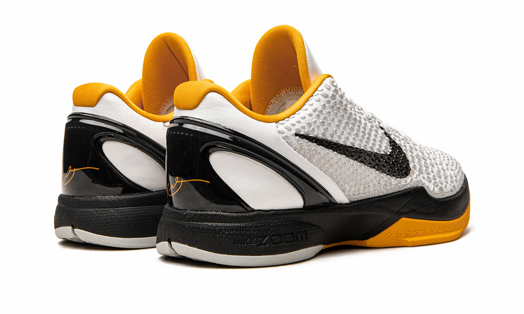 Zero Drop Platform Comfort Control Zoom Kobe 6 Protro "White Del Sol 2021"