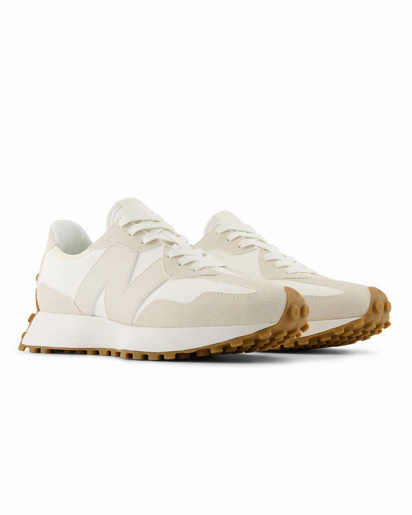 Unbeatable Traction Easy Match Women's New Balance 327 - Linen / Sea Salt