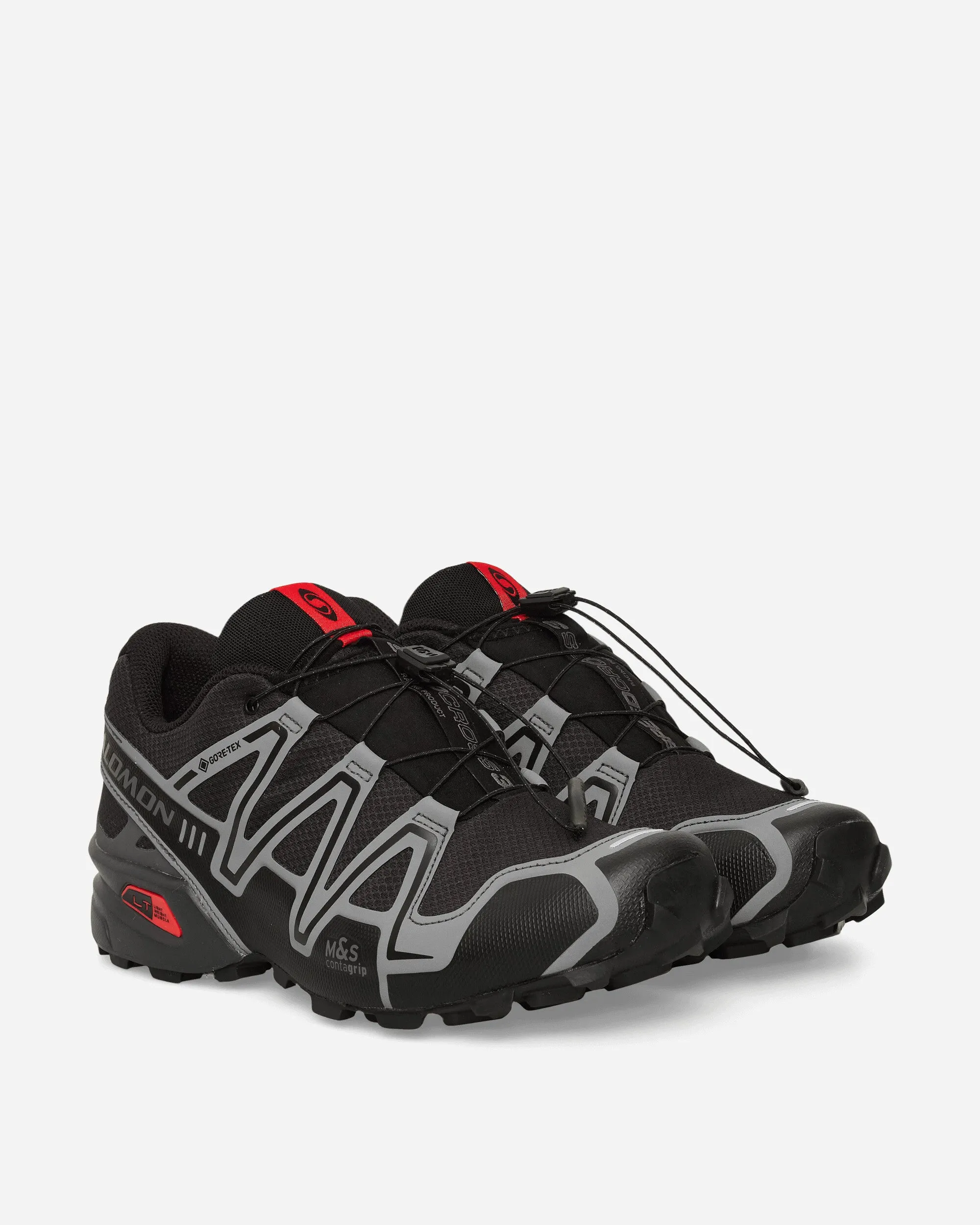 Speedcross 3 GORE-TEX Sneakers Black / Asphalt / Scarlet Flexible Toe Box