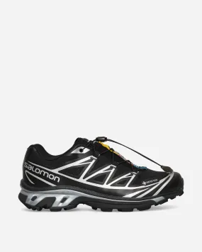 XT-6 GORE-TEX Sneakers Black / Silver Rigidity Control Multi directional traction