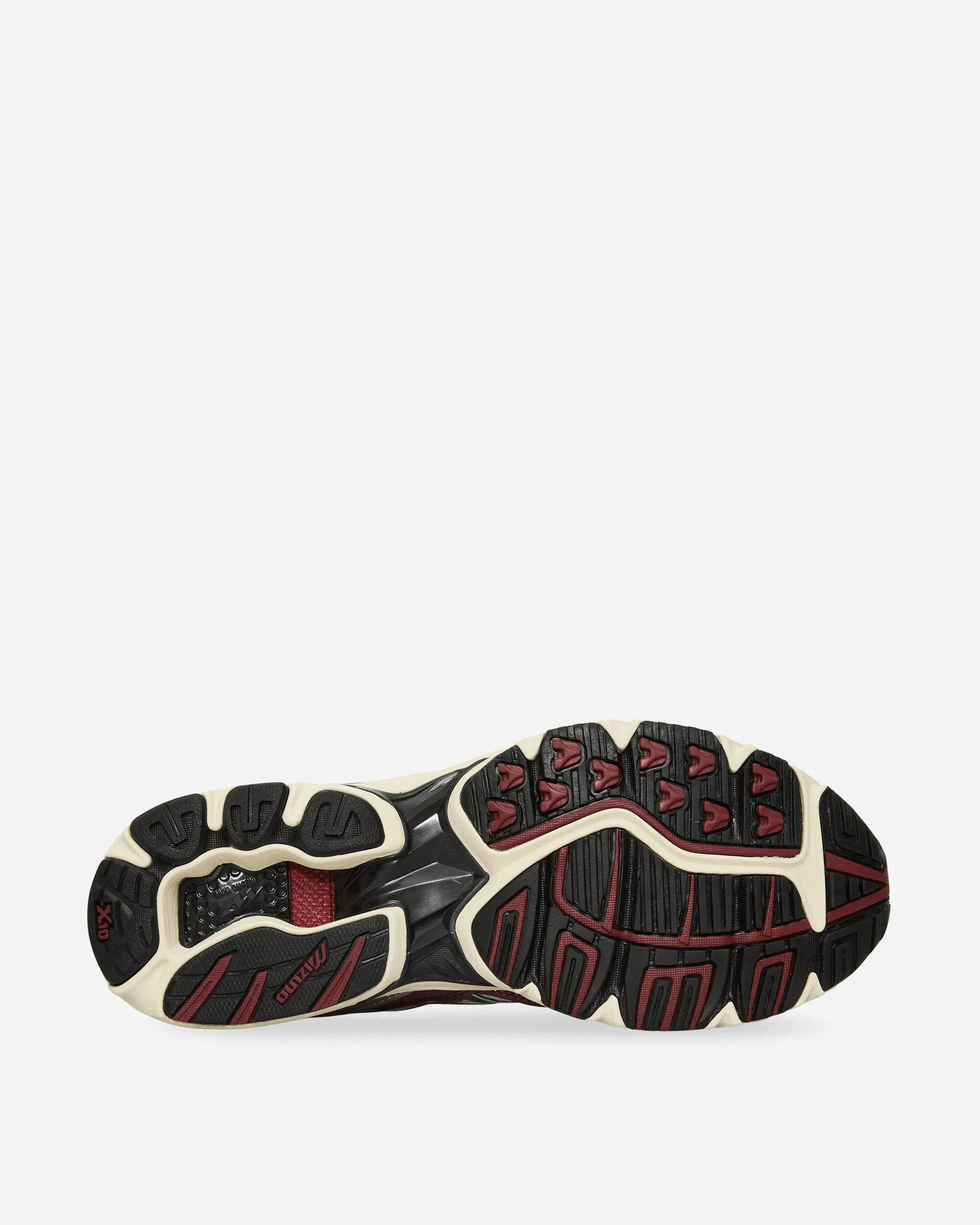 Wave Rider 10 Sneakers White / Black Sand / Syrah Air Cushioned Sole Supportive sole
