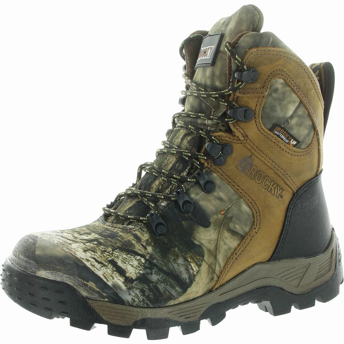 Sport Pro 800G RWP Womens Insulated Leather Ankle Boots Easy Match