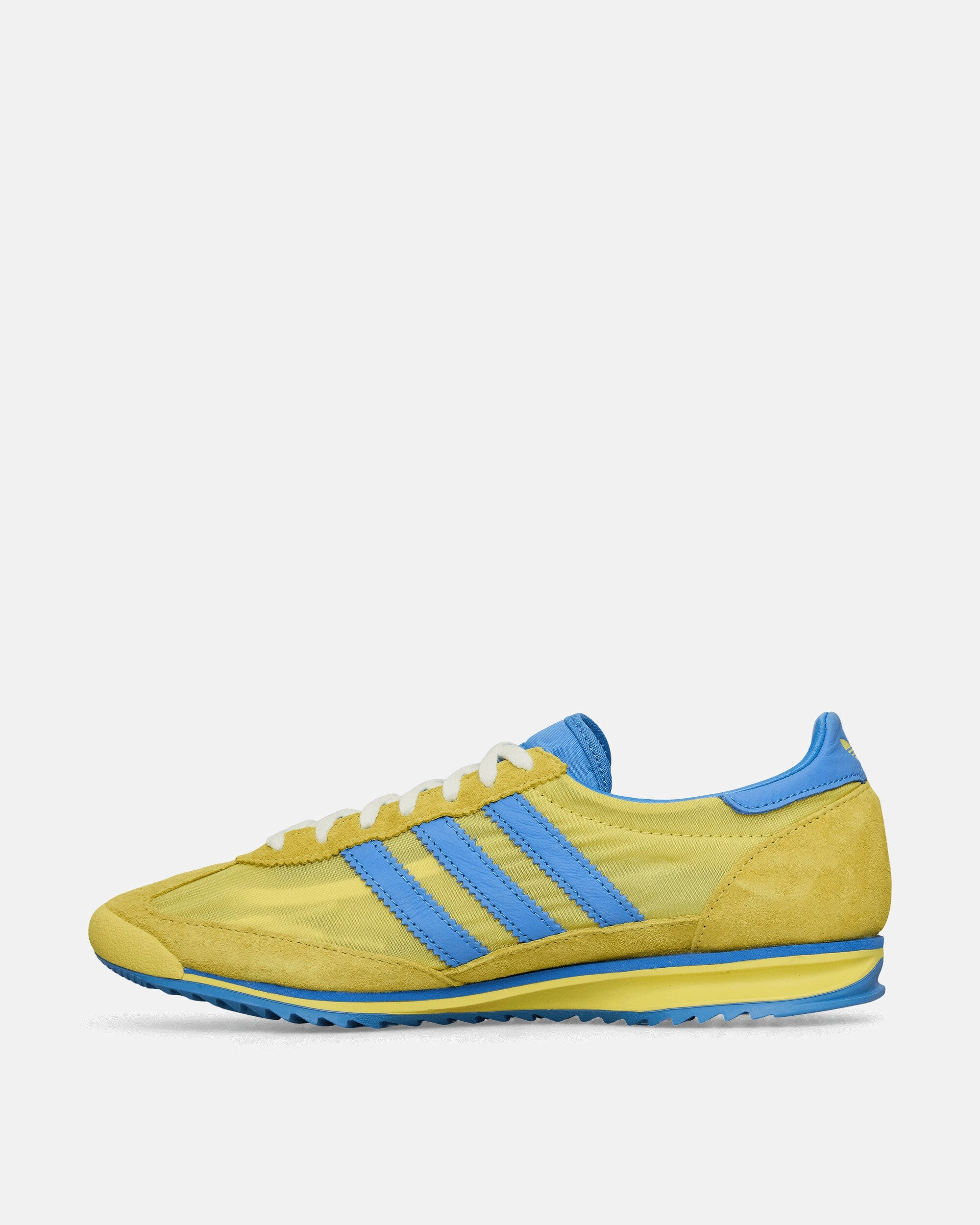 Sporty & Rich SL72 Sneakers Light Yellow / Real Blue Seamless Toe Box Comfy lining