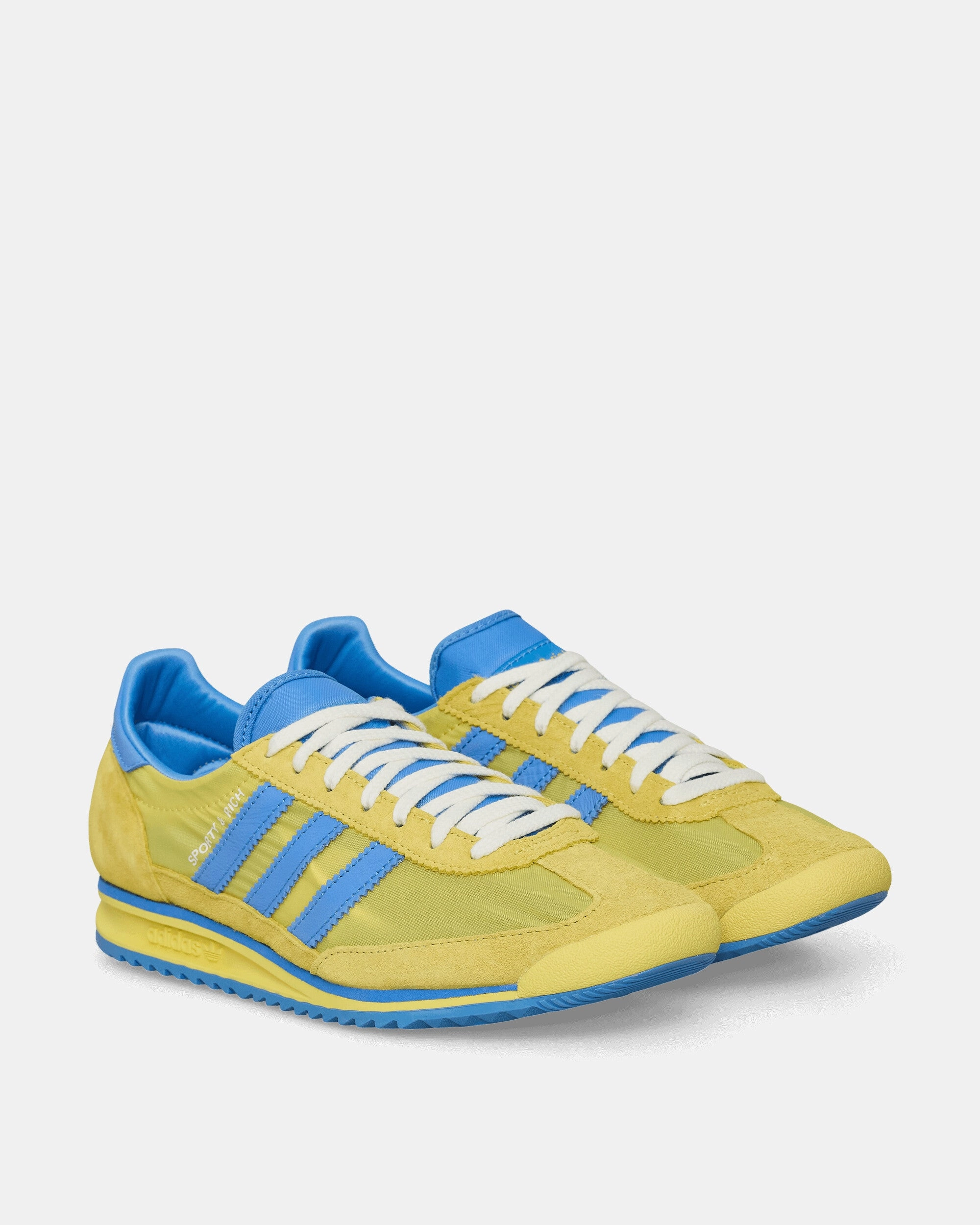 Sporty & Rich SL72 Sneakers Light Yellow / Real Blue Anti Slip Groove Pattern Impact Control