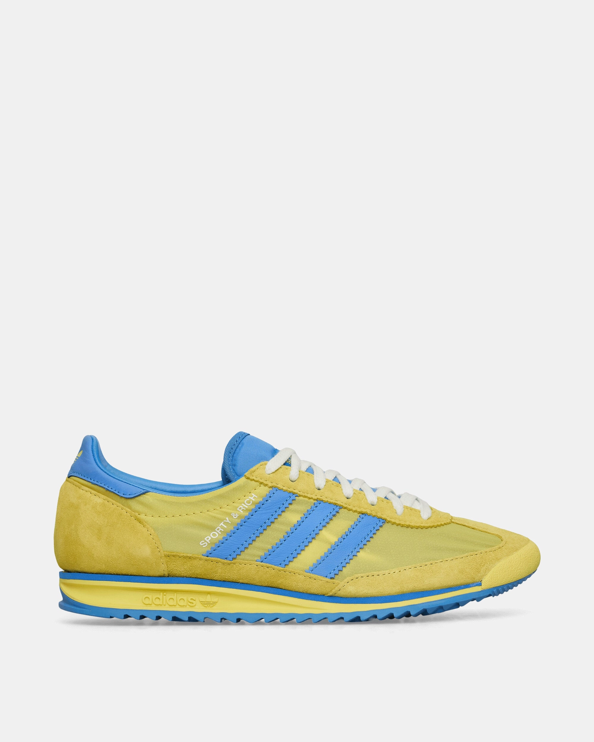 Sporty & Rich SL72 Sneakers Light Yellow / Real Blue Eco Form