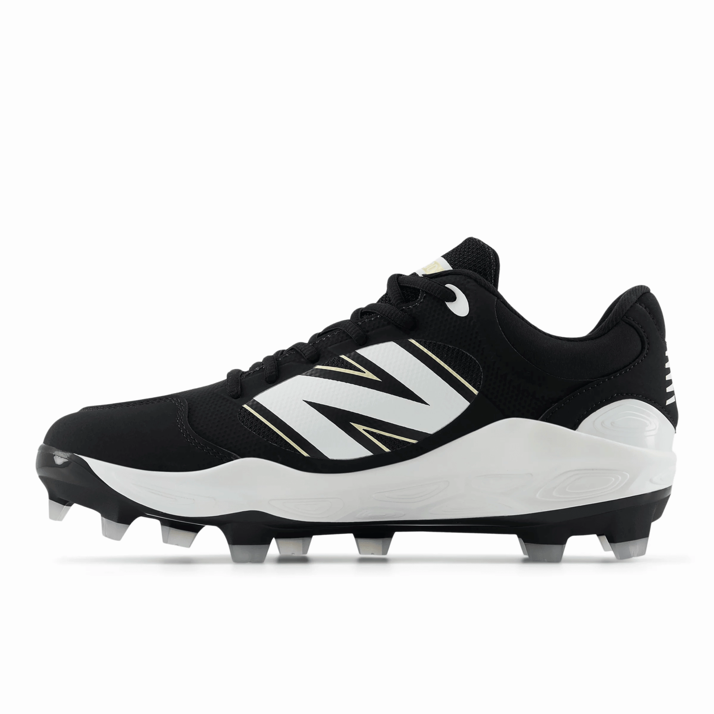Track Speed Park Run New Balance Men's Fresh Foam 3000 v7 Molded Baseball Cleats - Black - PL3000K7