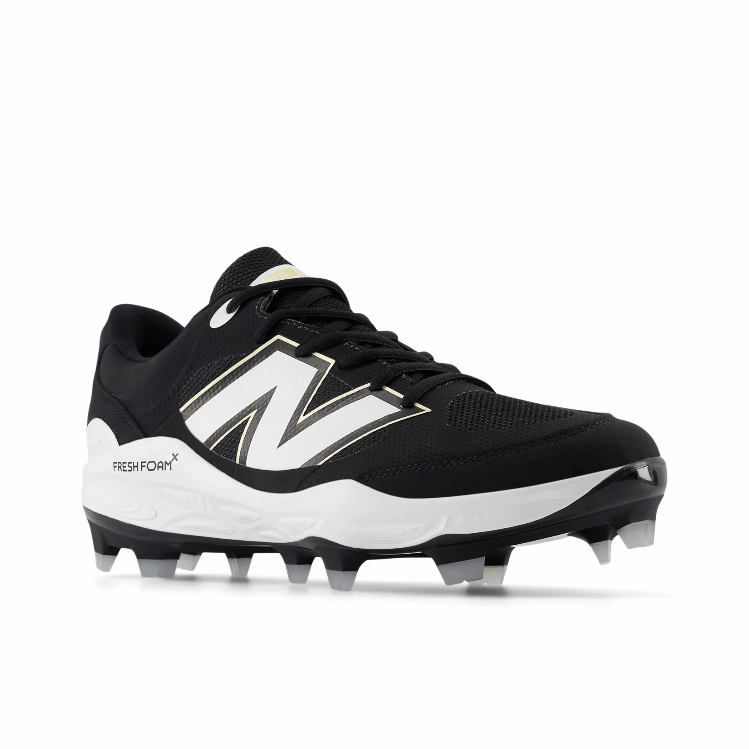 New Balance Men's Fresh Foam 3000 v7 Molded Baseball Cleats - Black - PL3000K7 Sprinting Aid